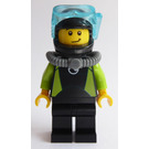 LEGO Scuba Diver med Scuba Regulator og Lufttank Minifigur