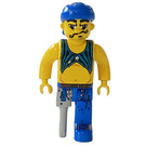 LEGO Scurvy Hund, wooden Bein - 4 Juniors Pirat Minifigur