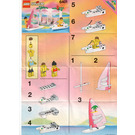 LEGO Seaside Cabana Set 6401 Instructions