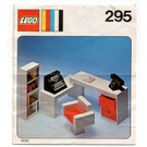 LEGO Secretary's desk Set 295 Instructions