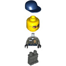 LEGO Security Bewachen mit Orange Glasses Minifigur