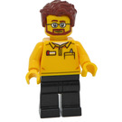 LEGO Seller mit Beard und Glasses Minifigur