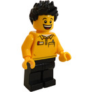 LEGO Seller s Černá Špičatý Vlasy Minifigurka