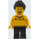 LEGO Seller mit Schwarz Mit Stacheln versehen Haar Minifigur