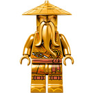 LEGO Sensei Wu - Golden Minifigur