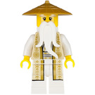 LEGO Sensei Wu with Tan and Gold Robe Minifigure