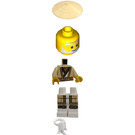 LEGO Sensei Wu with Tan Robe and Printed Ponytail  Minifigure