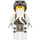 LEGO Sensei Wu mit Weiß Robe mit Flieger Hut Minifigur