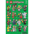 LEGO Series 11 Collectable Minifigures Random Pack Set 71002-0 Instructions