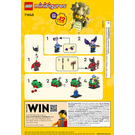 LEGO Series 25 Collectable Minifigures Random Box of 6 Set 66763 Instructions
