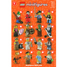 LEGO Series 4 Collectable Minifigures Random Pack Set 8804-0 Instructions