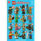 레고 Series 5 Minifigure - Random Bag 8805-0 지침