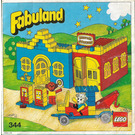 LEGO Service Station with Billy Goat and Mike Monkey 344-2 Instrucciones