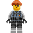 LEGO Shark Army Thug with Large Knee Plates Minifigure