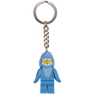 LEGO Haai Suit Guy Sleutel Keten (853666)