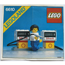 LEGO Shell Gas Pumps Set 6610 Instructions