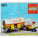 LEGO Shell Petrol Tanker Set 671-1