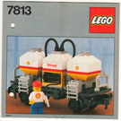 LEGO Shell Tanker Wagon 7813 Інструкції