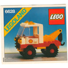 LEGO Shell Tow Truck Set 6628-1 Instructions