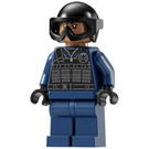 LEGO Skydda Agent med Tactical Väst (Kvinna) Minifigur