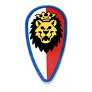 LEGO Shield - Long with Royal Knights Lion (2586 / 82338)