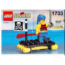 LEGO Shipwrecked Pirate 1733-1 Istruzioni