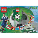 LEGO Shoot 'n' Score (without ZIDANE / Adidas Minifigure) 3401-1 Ohjeet