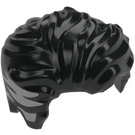 LEGO Short Brushed Back Wavy Hair with With greyed Sides (80466)