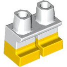 LEGO Short Legs with Yellow Shoes (37679 / 41879)