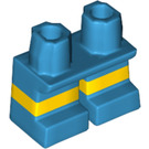 LEGO Short Legs with Yellow Stripe (16709 / 41879)