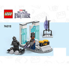 LEGO Shuri's Lab Set 76212 Instructions