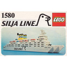 LEGO Silja Line Ferry Set 1580-2 Instructions