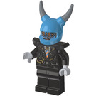 LEGO Zilver Hoorn Demon Minifiguur