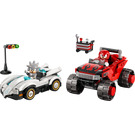 LEGO Silver's Car vs. Knuckles' Monster Truck 77118