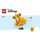 LEGO Simba the Lion King Cub 43243 Instrukcje