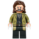 LEGO Sirius Svart med Olive Grønn Jakke Minifigur