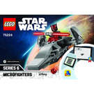 LEGO Sith Infiltrator Microfighter 75224 Instrucciones