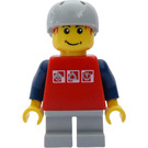 LEGO Skateboarder minifiguur