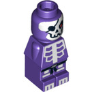LEGO Skeleton (Dark Purple) Microfigure