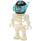LEGO Skeleton (Evil) with Aquaraiders Helmet Minifigure