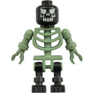 LEGO Skeleton (Sand Green and Black) Minifigure