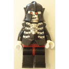 LEGO Skeleton Warrior with Breastplate and Helmet Minifigure