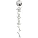 LEGO Skeleton with Angular Ribs and Bent Arms Minifigure