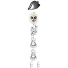 LEGO Skeleton with Bicorne Hat Minifigure