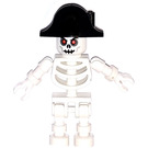 LEGO Skelett mit Bicorne Hut Minifigur
