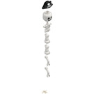 LEGO Skeleton with Bicorne Hat with White Plume Minifigure