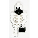 LEGO Skeleton with Black Leg Minifigure