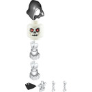 LEGO Skeleton with Cape and Hood Minifigure