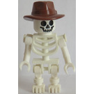 LEGO Skeleton with Fedora Minifigure