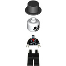 LEGO Skelett mit Leather Jacket und oben Hut Minifigur